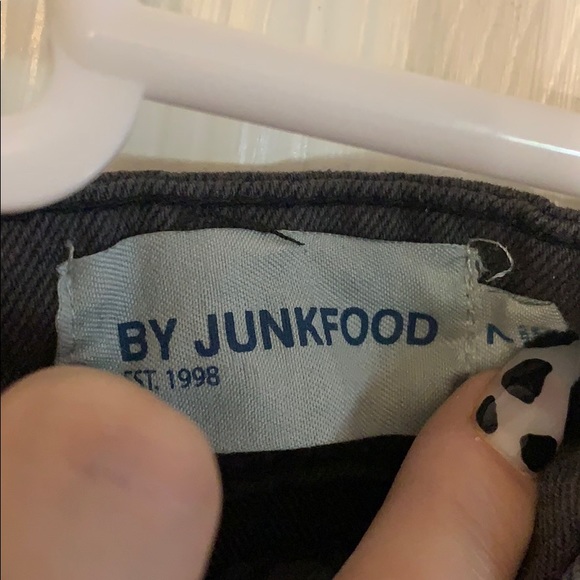 ⚡️SALE⚡️ Band Patches mini Skirt - Picture 5 of 5